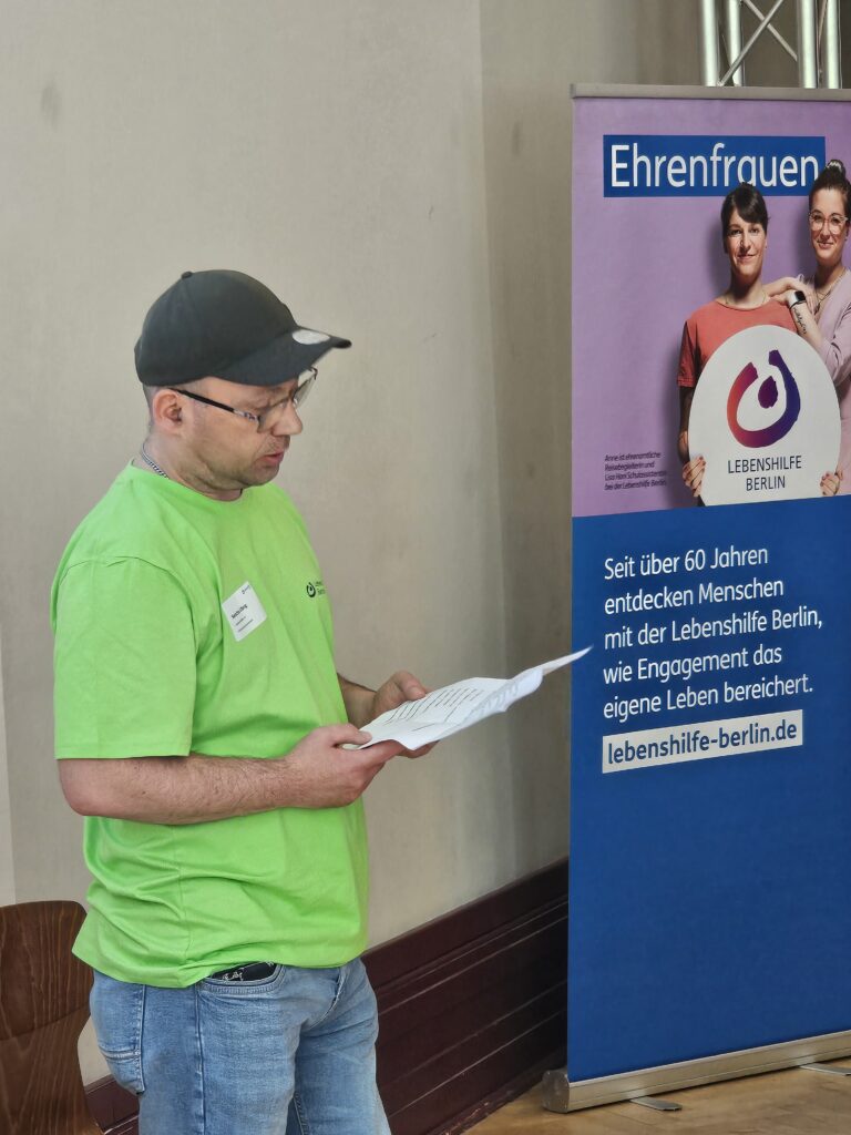 Sascha Ubrig - Interessenvertreter der Lebenshilfe e.V.